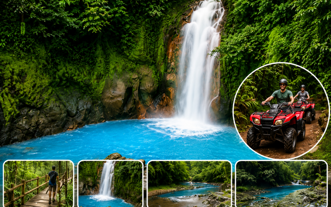 💦 Río Celeste Waterfall Hike + ATV