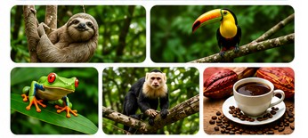 💎 Río Celeste: Rain Forest Jewels